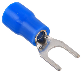 IEK Наконечник НВИ 2-4 вилка 1,5-2,5мм (100шт/упак) UNL10-D25-4-4-G