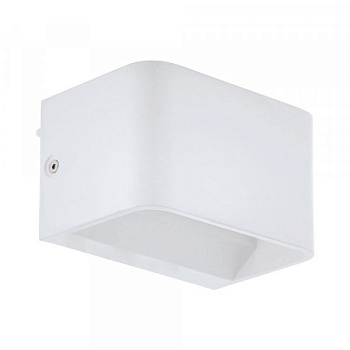 Eglo 98421 Cветодиодный бра SANIA 4, 6W(LED), 600lm, L130, H80, А90, алюминий, белый