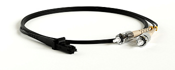 Hyperline FC-D2-50-MTRJM/PR-ST/PR-H-3M-LSZH-BK Патч-корд волоконно-оптический (шнур) MM 50/125, ST-MTRJ(папа), 2.0 мм, duplex, LSZH, 3 м 27931