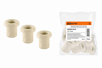 TDM Керамический проходной изолятор для провода «ЭКО» сосна (10шт) SQ2802-0018