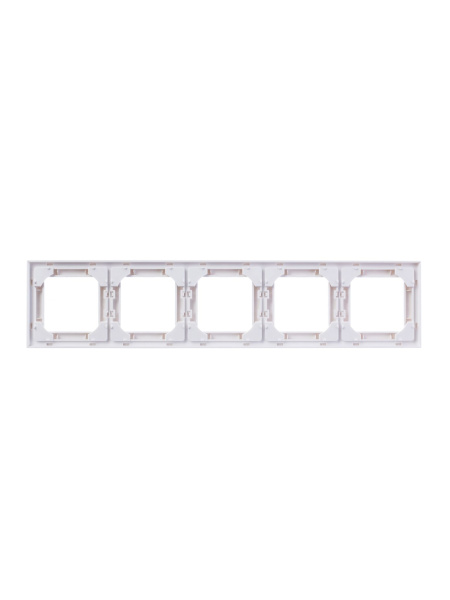 Купить ABB EPJ Levit белый / белый Рамка 5 поста 2CHH015050A6003