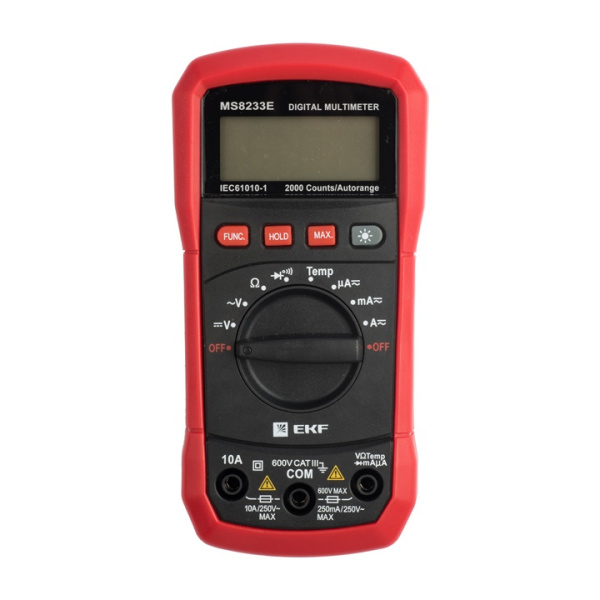 Купить EKF PROxima Мультиметр цифровой MS8233E Expert In-180701-pm8233E