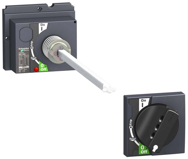 Купить SE Compact NSX Рукоятка поворотная выносная красно/желтая (NSX100-250) LV429340