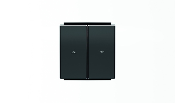 ABB SKY Чёрный бархат Клавиша для мех выключателя жалюзи 8144 и 8144.1 2CLA854400A1501