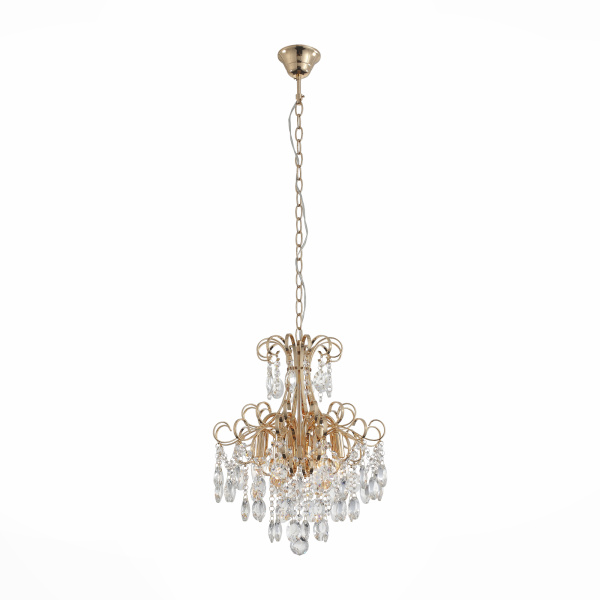 ST LUCE SL846.203.06 Люстра подвесная  Золото/Прозрачный E14 6*40W