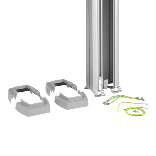 Купить Legrand Универсальная колонна алюминиевая с крышкой из алюминия 1 секция, высота 2,77 метра, с возможностью увеличения высоты до 4,05 метра, цвет алюм 653111