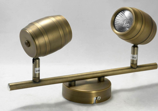 Купить Lussole LGO Металл Бронзовый /  Металл Светильник настенный GU10 50W LSP-9567