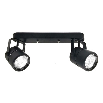 Ambrella Накладной поворотный светильник TA106 BK черный GU10 26*13*D6