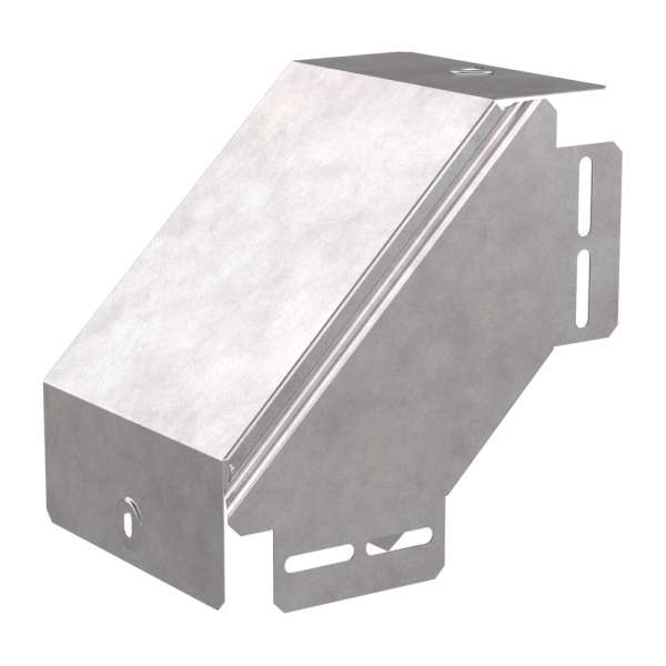 Промрукав Угол вертикальный внешний 90 градусов с крышкой Стандарт 150х100 PR16.0547