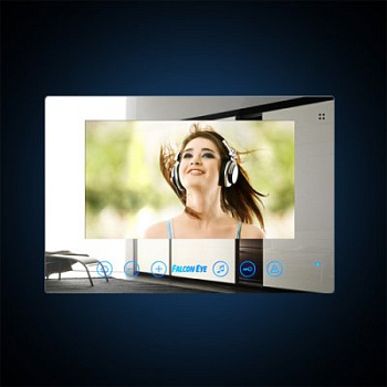 Falcon Домофон цв. TFT LCD 7" , зеркальная поверхность, на 2 выз.панели FE-78Z