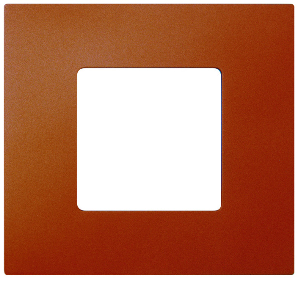 Simon 27 Play Артик Апельсин Рамка-декор 3-ая 2700637-082