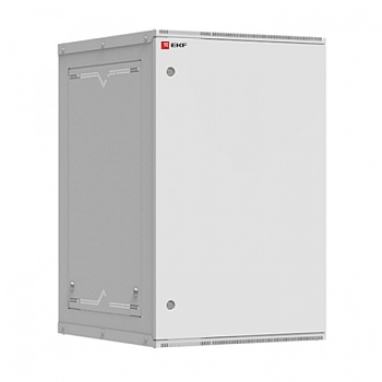 EKF PROxima Astra Шкаф телекоммуникационный настенный разборный 18U (600х650) дверь металл ITB18M650D
