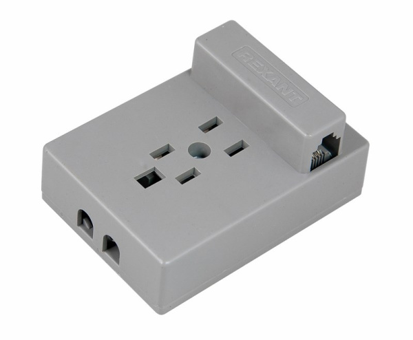 Универсальная телефонная розетка Rexant 03-0011-4