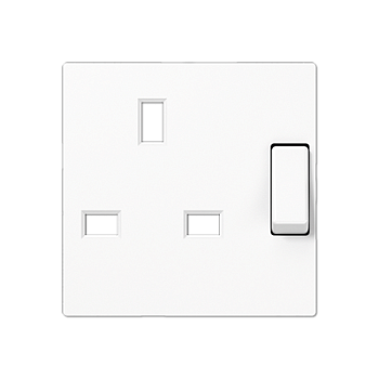 JUNG Накладка British standart, c выключателем, защита от детей A3171WWPL