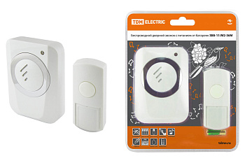 TDM Звонок ЗББ-11/М2-36М (беспр., бат., мн.код.) SQ1901-0005