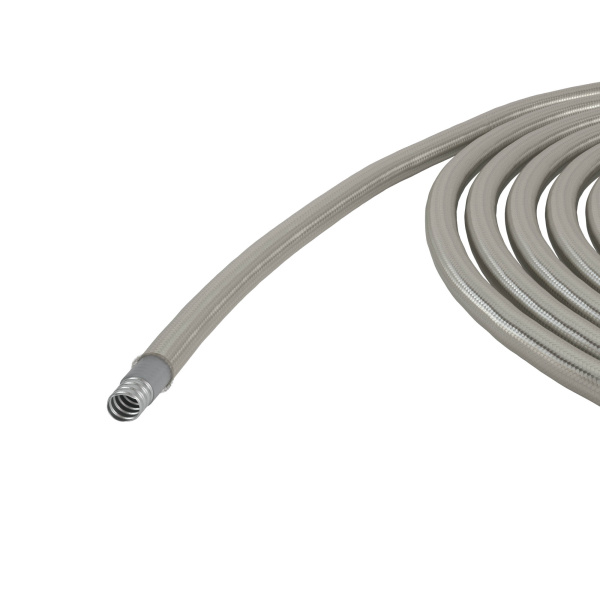 DKC Металлорукав DN 26мм в гладкой SEBS изоляции и оплетке из нержавейщей стали, Dвн 26,5 мм, Dнар 34,0, 25 м