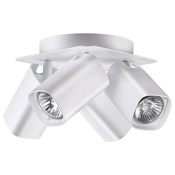 Novotech 370556 NT19 104 белый Накладной светильник IP20 GU10 4*50W 230V GUSTO