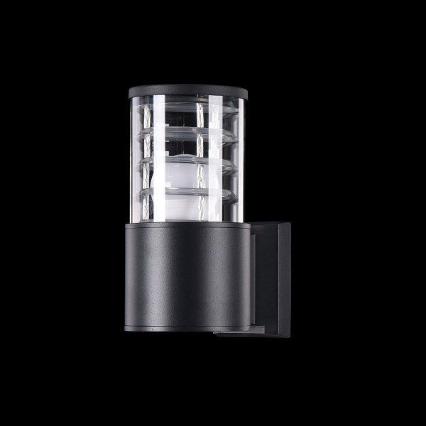 Купить Maytoni Outdoor Bronx Черный Бра 1xE27 60W O576WL-01B