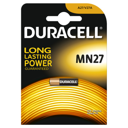 Duracell 5007388 Щелочная батарейка MN27 для сигнализаций MN27 A0000027