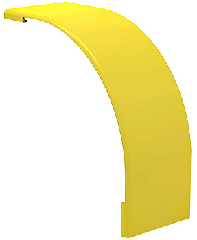 IEK ITK Крышка спуска кабельного внешн. 90град опт. лотка 60мм DS-060-38194