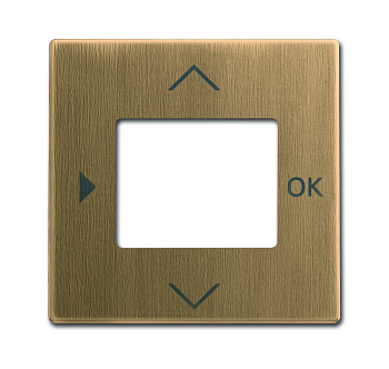 ABB BJE Династия Античная латунь Накладка таймера 6455, 6456 2CKA006430A0405