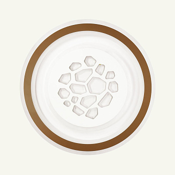 Sonex 3024/99CL SN 041 св-к PEBBLES пластик LED 100Вт 4200-6500-3000K D500 пульт ДУ