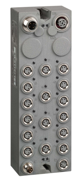 Купить SE Дискретный модуль IP67, 16 вх/вых, разъемы М8 TM7BDM16B