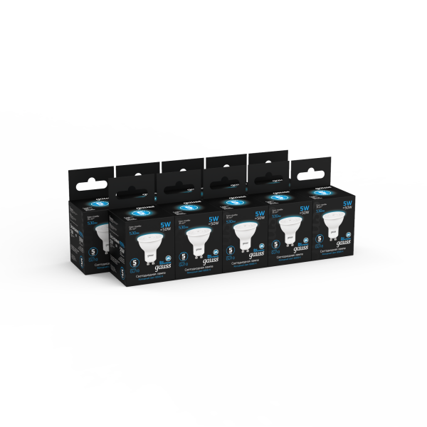 Купить Gauss Лампа MR16 5W 530lm 6500K GU10 LED 101506305