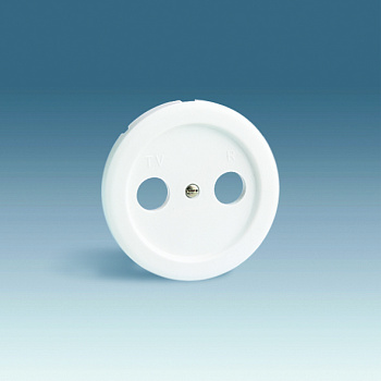 Simon 88 Белая Накладка розетки TV 1-ая 88053-30