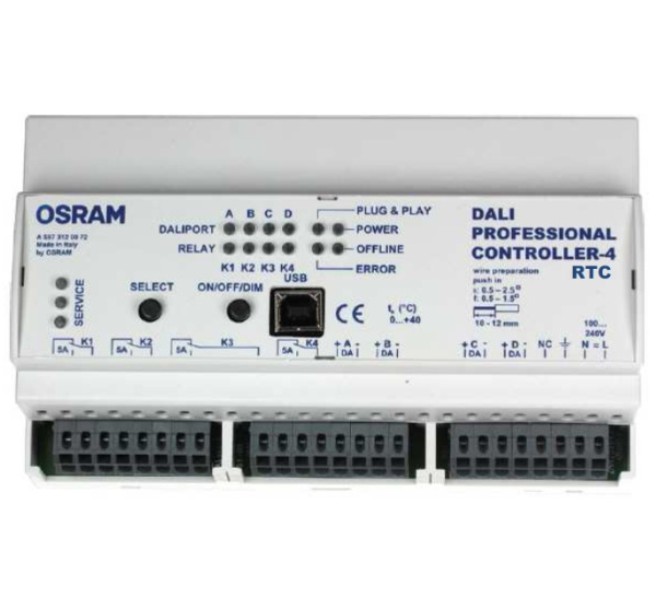 Osram DALI PRO C-4RTC 10X1 4008321710871