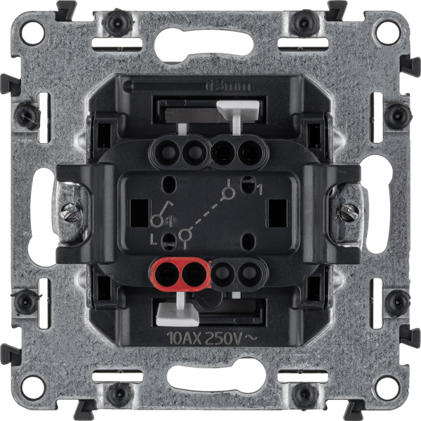 Купить Legrand Valena LIFE DIY Алюм Выключатель 1-клавишный 10А 250В 752601