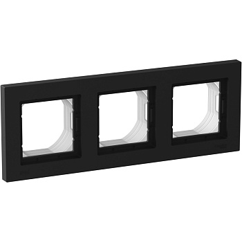 Systeme Electric AtlasDesign Aqua Карбон Рамка 3-ая IP44