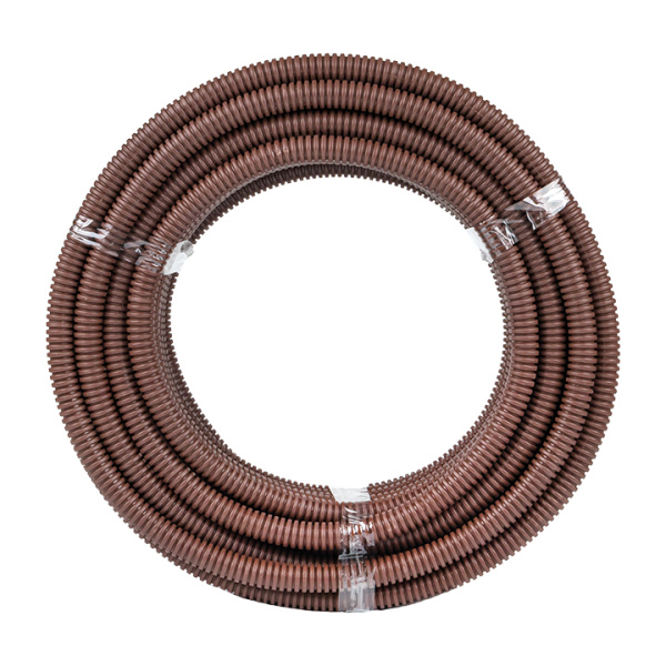 Купить EKF PROxima Труба гофр. ПВХ Plast с зондом под темное дерево d20мм (25м.)