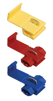 IEK Зажим ответвительный ЗПО-1 0,5-1,5 мм2 красный (100 шт), упак