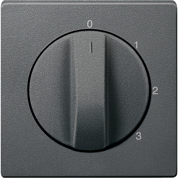 SE Merten SM Антрацит Центральная плата для 3-ступ.пов.рег.ч.вращ. MTN437314