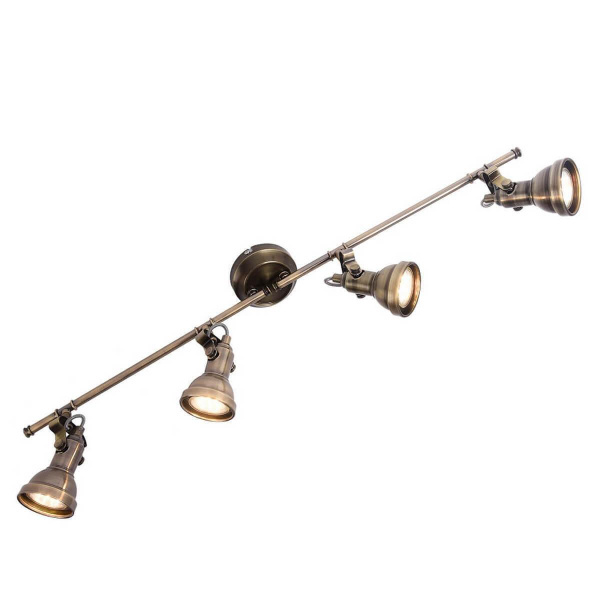 Lussole LOFT Металл Бронзовый /  Металл Светильник настенно-потолочный GU10 50W LSP-9960