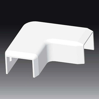 Kopos Поворот на 90 гр. LV 18X13 8733 (HB) (Цвет Белый) 8733_HB