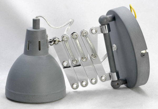 Купить Lussole LOFT Металл Серый / хром Металл Светильник настенный E14 GRLSP-8050