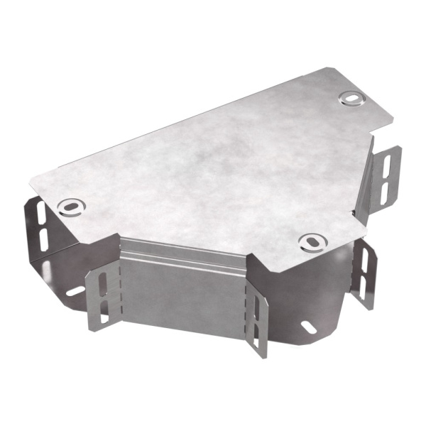 Промрукав Т-образный ответвитель с крышкой Стандарт 100х80 PR16.0433