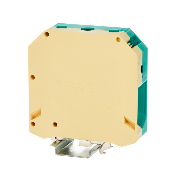 DKC Nuputuk Клемма заземления, винтовой зажим, 2 точки подключения, 95 кв.мм