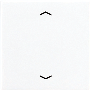 JUNG Клавиша для одинарной кнопки BCU белая A590PWW