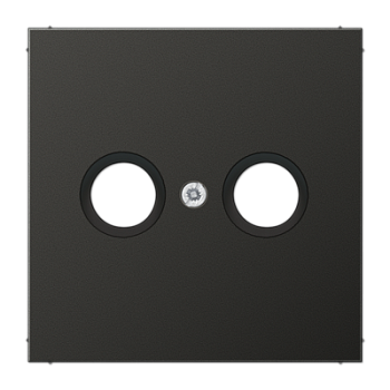 JUNG LS 990 Антрацит Накладка TV-FM розетки AL2990TVAN