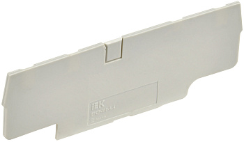 IEK Заглушка для CP-MC 4 вывода 4мм2 серая