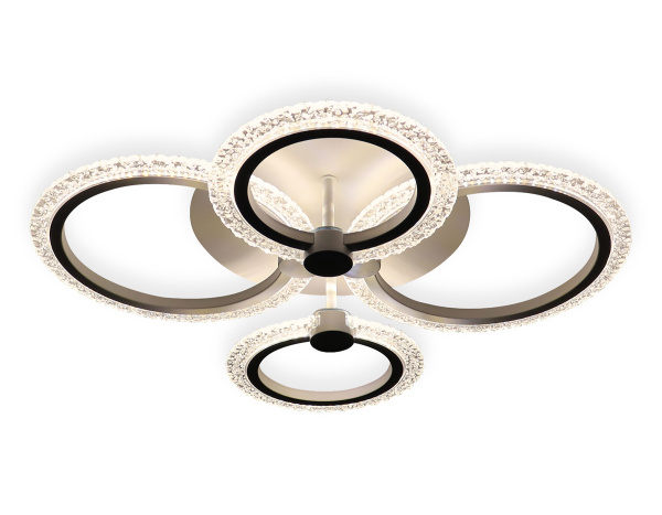 Ambrella Потолочный светодиодный светильник с пультом FA4061/4 WH белый 4200K/3000+6400K/6400K+3000K 51W 530*480*125 (ПДУ ИК) Купить Ambrella Потолочный светодиодный светильник с пультом FA4061/4 WH белый 4200K/3000+6400K/6400K+3000K 51W 530*480*125 (ПДУ ИК)