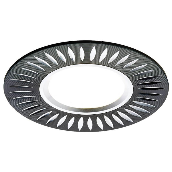 Ambrella Встраиваемый потолочный точечный светильник A507 BK/AL черный/алюминий