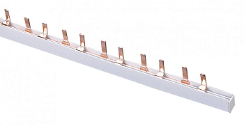 Dekraft Шина соединительная типа PIN (штырь) 2P до 63А 1 м. 27х2 контактов ШС-101