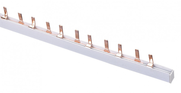 Dekraft Шина соединительная типа PIN (штырь) 2P до 63А 1 м. 27х2 контактов ШС-101