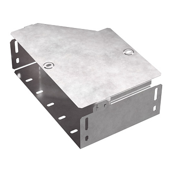 Промрукав Переходник правый с крышкой Стандарт 300х200х100 PR16.0521