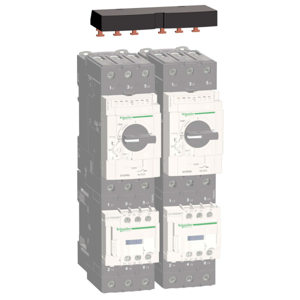 Купить SE Contactors D Telemecanique Контактор 3P Everlink 440В, 65A, 3НО сил.конт. катушка 230В АС LC1D65AP7