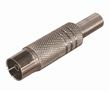 PROconnect Разъем гнездо TV никель c пружиной 05-2014-4